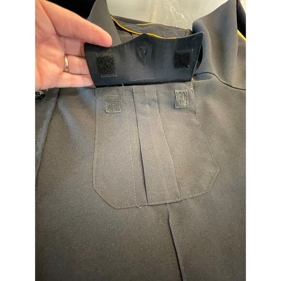 Tact Squad 8002 Men's Polyester Long Sleeved uniform shirt Black XL 17-17.5 - Picture 6 of 12